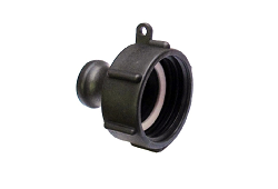 Skrutkovanie DN IBC 2" pre Kamlok - Z Polypropylénu, tesnenie TPE (-40°/100°C)