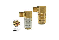 ESHT*AL-90° - Rýchl. Temp-Secure - Automatická bezpečnostná spojka DN 9, vsuvka 13 mm