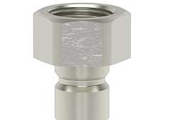 ESD*NI - Vsuvka Dn 9 s priamym vnútorným závitom bez ventilu