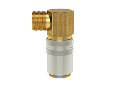 ESHG*A 90° - Rýchlospojka plastík DN 13, čap vsuvky 19 mm