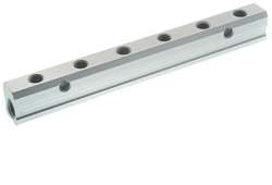 6047 - LIŠTA ROZDEĽOVACIA - Hliníková rozvodná lišta, jednostranná