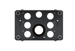 MKF-F Základní deska Lüdecke - Multispojka Francouzského systému, DN9 strana u formy