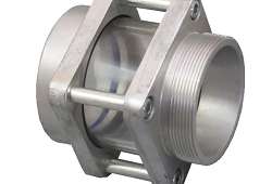 PRIEHĽADÍTKO IG/AG-AL - Hliníkové s postrannými čapmi DN 80 (100) DIN 28460 s BSP závity