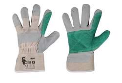 RUKAVICA CXS FALCO KOMBI - Kombinované priedušné rukavice so zdvojenou prešitou dlaňou