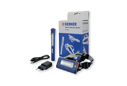 SADA LAMP HEAD LIGHT + PEN - Ceruzková LED baterka, čelovka, nabíjačka