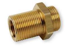 SPOJKOVÁ MS PRIECHODKA - Mosadzná predĺžená M22x1,5 spojka k brzdovým šróbeniam