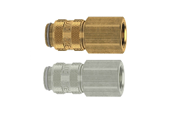 STANDARD MINI IG - Rýchlospojka s vnútorným závitom a obojstranným ventilom Dn 5