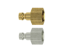 ŠTANDARD MINI MALE IG - Mosadzná vsuvka s vnútorným G závitom Dn 5
