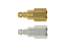 ŠTANDARD MINI FEMALE MS/IG AB - Mosadzná vsuvka pre bezúkvapové rozpojenie spoja