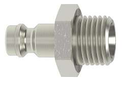 ŠTANDARD MINI MALE AG - Oceľová vsuvka s vonkajším G závitom Dn 5