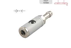 0B165 - RÝCHLOSPOJKA TRN MS/NI EUROPEAN DN 7,8 - Séria 0B160, Multisocket 165, DN 7,8 (7,5)