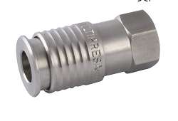 63192 - RÝCHLOSPOJKA FEMALE 316L - Nerezová Séria Multisocket 260 European DN 7,8