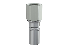 ESCBN DN9 ADAPTER FEMALE S VENTILOM - Bezodkvapová vsuvka MS/Ni IG 35 Bar (-20/+200°C)